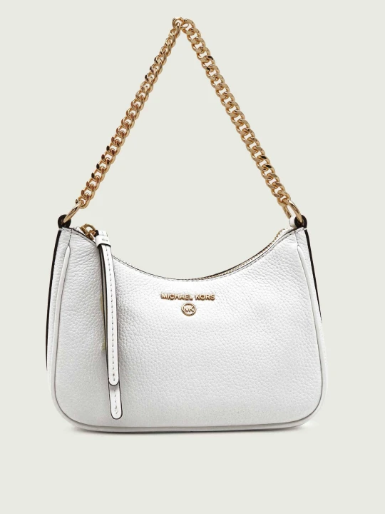 Zdjęcie produktu Michael Kors Skórzane hobo Jet Set biały
