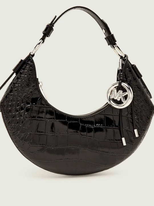 Zdjęcie produktu Michael Kors Skórzane hobo Koa czarny