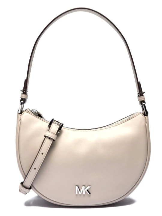 Zdjęcie produktu Michael Kors Skórzane hobo Kyla beżowy