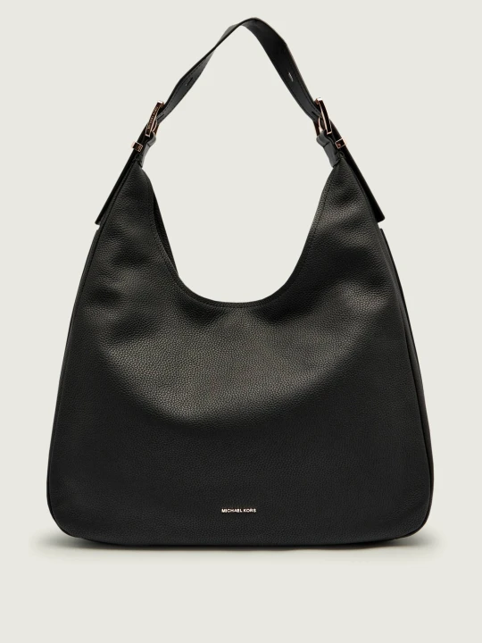 Zdjęcie produktu Michael Kors Skórzane hobo NOLITA czarny