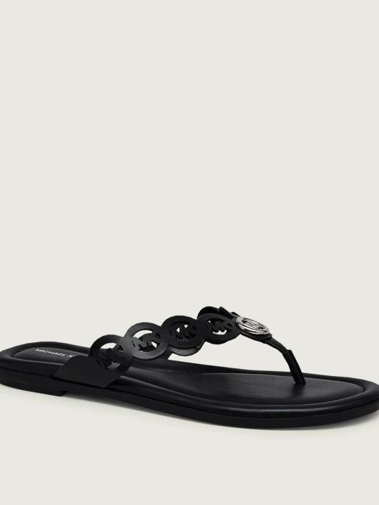 Zdjęcie produktu Michael Kors Skórzane japonki Janie czarny
