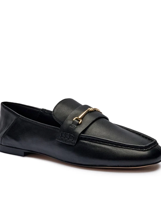 Zdjęcie produktu Michael Kors Skórzane loafersy Lena czarny