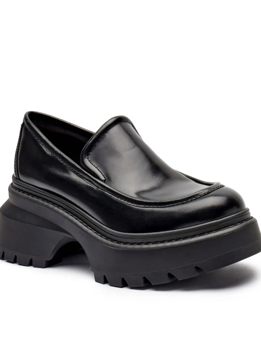 Zdjęcie produktu Michael Kors Skórzane loafersy SHILOH czarny