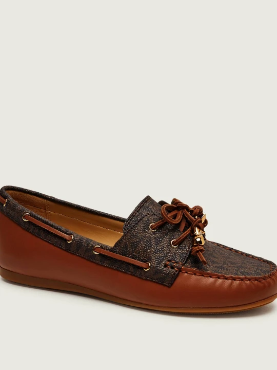 Zdjęcie produktu Michael Kors Skórzane mokasyny Fallon brązowy