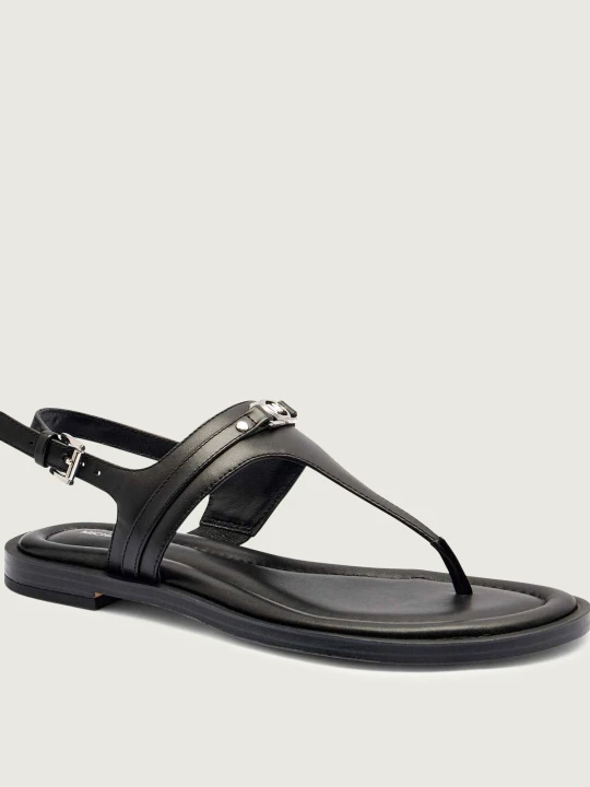 Zdjęcie produktu Michael Kors Skórzane sandały MANDY czarny