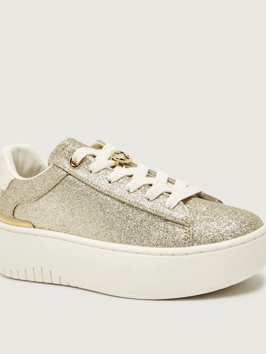 Zdjęcie produktu Michael Kors Skórzane sneakersy DOTTIE złoty