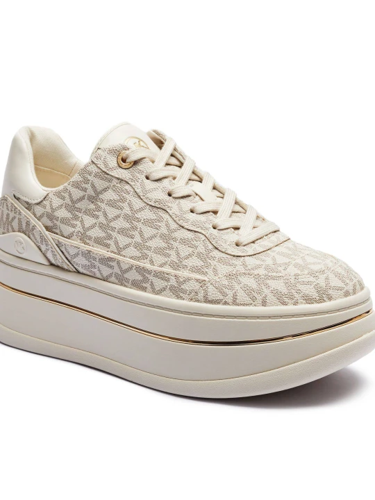 Zdjęcie produktu Michael Kors Skórzane sneakersy HAYES kremowy