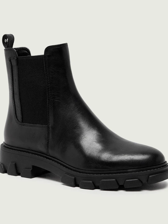 Zdjęcie produktu Michael Kors Skórzane sztyblety Ridley czarny