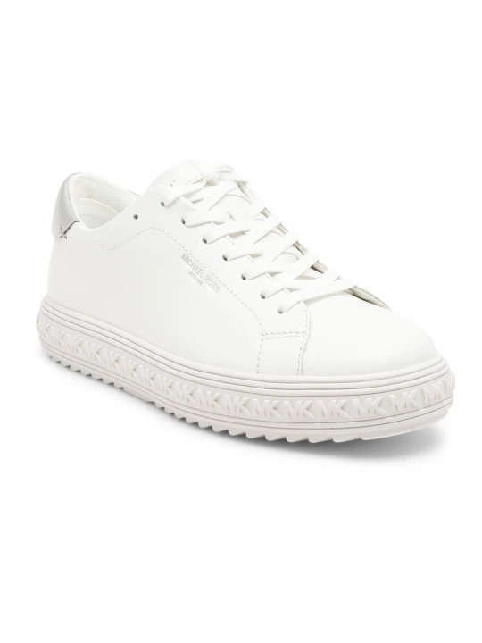 Zdjęcie produktu Michael Kors Skórzane trampki GROVE LACE UP biały