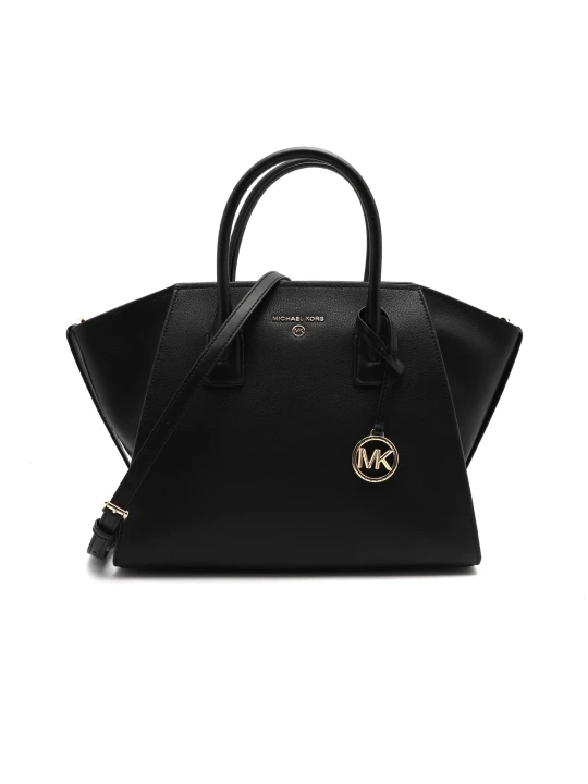 Zdjęcie produktu Michael Kors Skórzana shopperka Avril czarny
