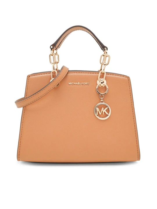 Zdjęcie produktu Michael Kors Skórzany kuferek Cynthia brązowy