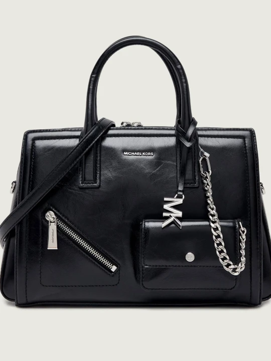 Zdjęcie produktu Michael Kors Skórzany kuferek LAILA czarny