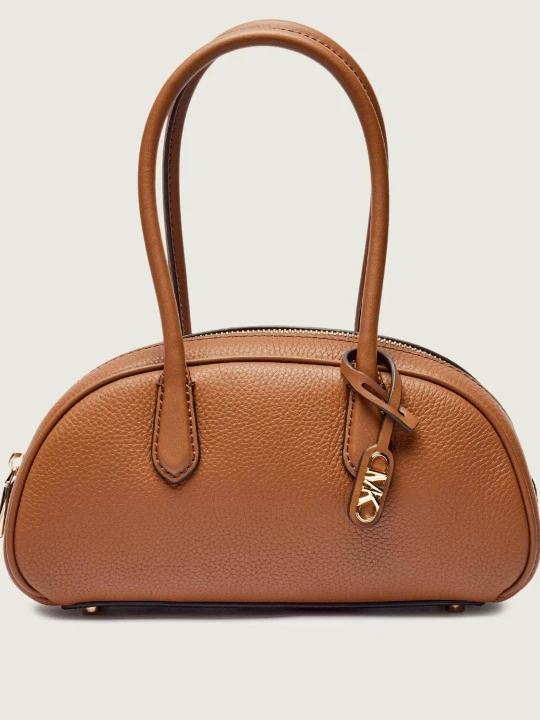 Zdjęcie produktu Michael Kors Skórzany kuferek Lulu brązowy