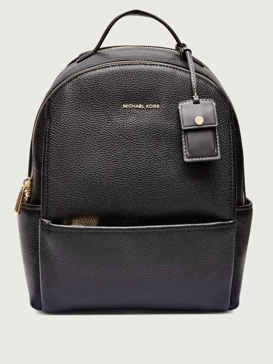 Zdjęcie produktu Michael Kors Skórzany plecak SABLE czarny