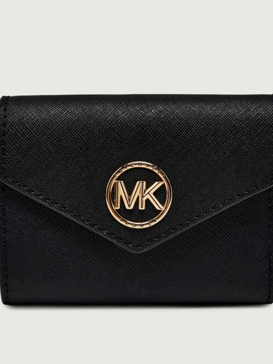 Zdjęcie produktu Michael Kors Skórzany portfel Carmen czarny