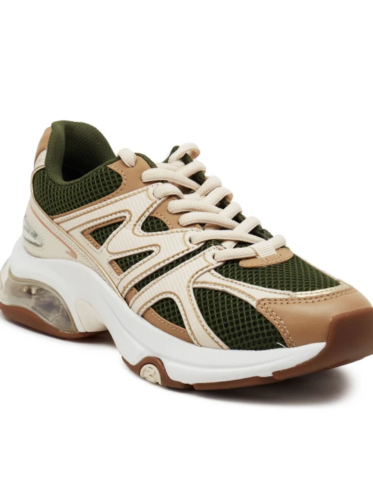 Zdjęcie produktu Michael Kors Sneakersy | z dodatkiem skóry beżowy