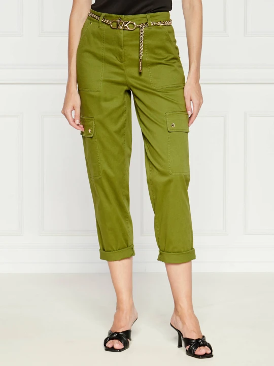 Zdjęcie produktu Michael Kors Spodnie cargo | Relaxed fit khaki