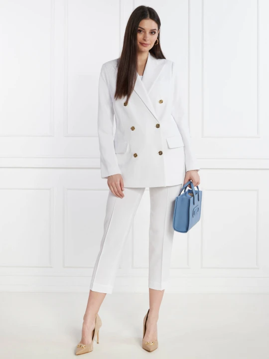 Zdjęcie produktu Michael Kors Spodnie chino | Regular Fit | high rise biały