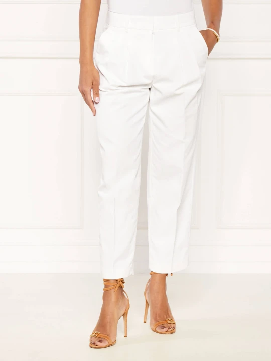 Zdjęcie produktu Michael Kors Spodnie cygaretki | Straight fit biały