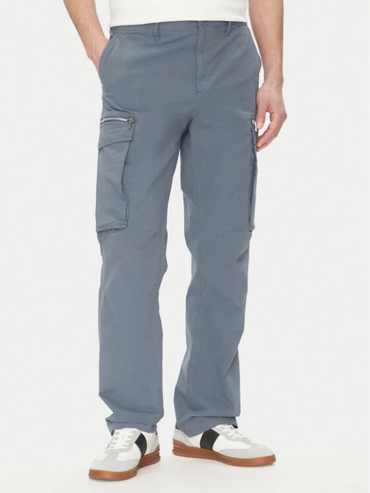 Zdjęcie produktu Michael Kors Spodnie materiałowe CS5304LHBY Niebieski Straight Leg