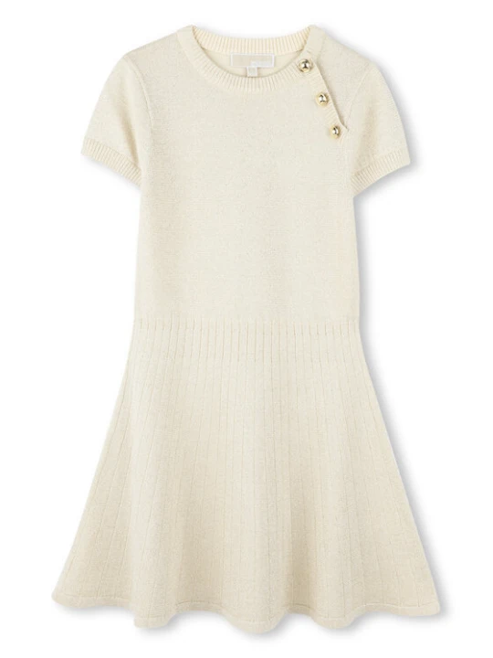 Zdjęcie produktu Michael Kors Sukienka dzianinowa R30296 D Beżowy Regular Fit