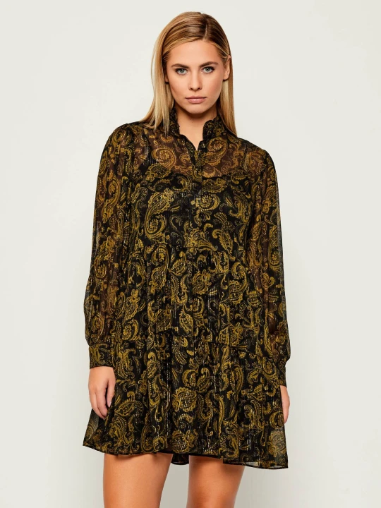 Zdjęcie produktu Michael Kors Sukienka + halka Paisley pistacjowy