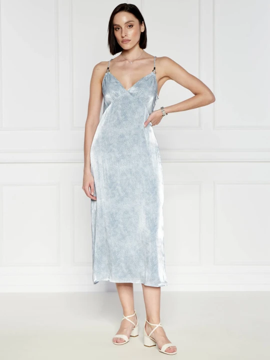 Zdjęcie produktu Michael Kors Sukienka TONAL PETAL błękitny