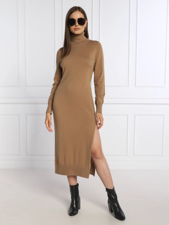 Zdjęcie produktu Michael Kors Sukienka | z dodatkiem wełny brązowy