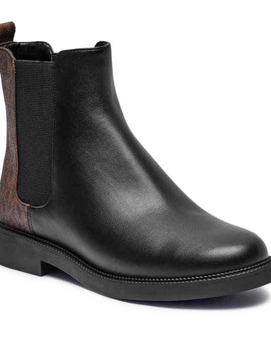 Zdjęcie produktu Michael Kors Sztyblety HAZEL CHELSEA | z dodatkiem skóry czarny
