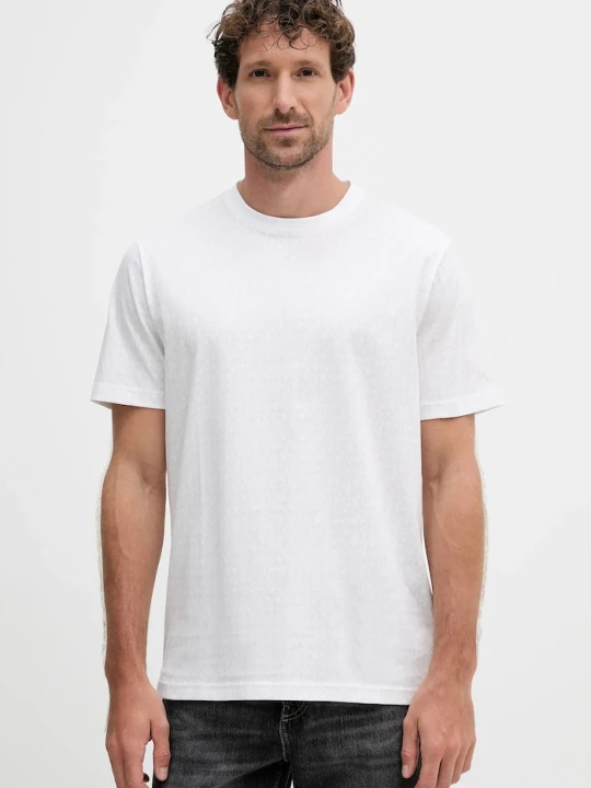 Zdjęcie produktu Michael Kors T-shirt męski bawełniany biały