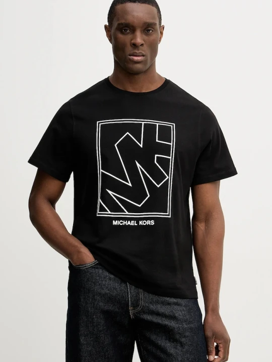 Zdjęcie produktu Michael Kors t-shirt bawełniany czarny