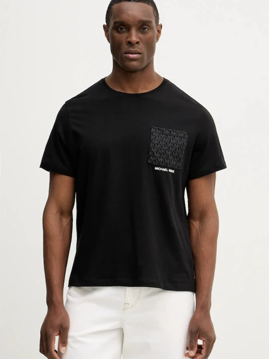 Zdjęcie produktu Michael Kors t-shirt bawełniany czarny