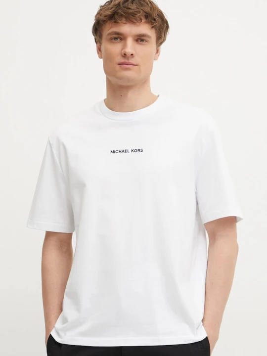 Zdjęcie produktu Michael Kors t-shirt bawełniany biały