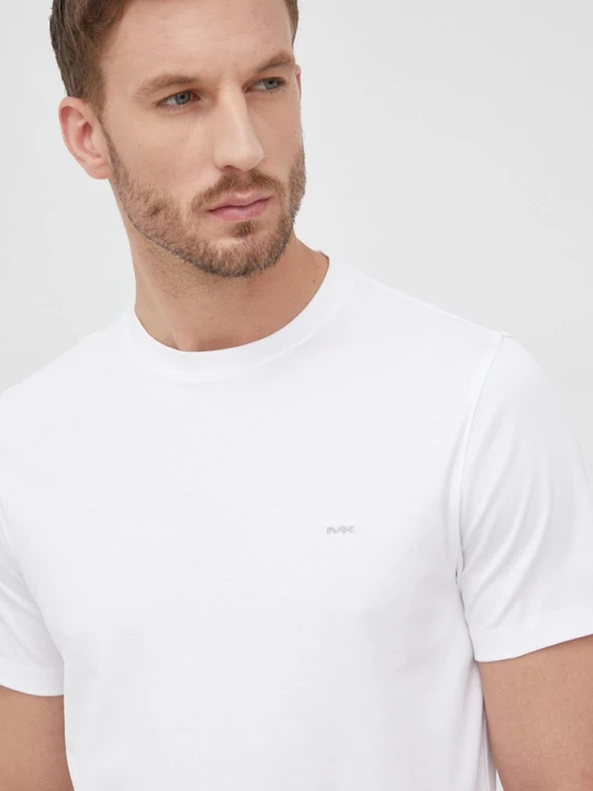 Zdjęcie produktu Michael Kors t-shirt bawełniany CB95FJ2C93 biały