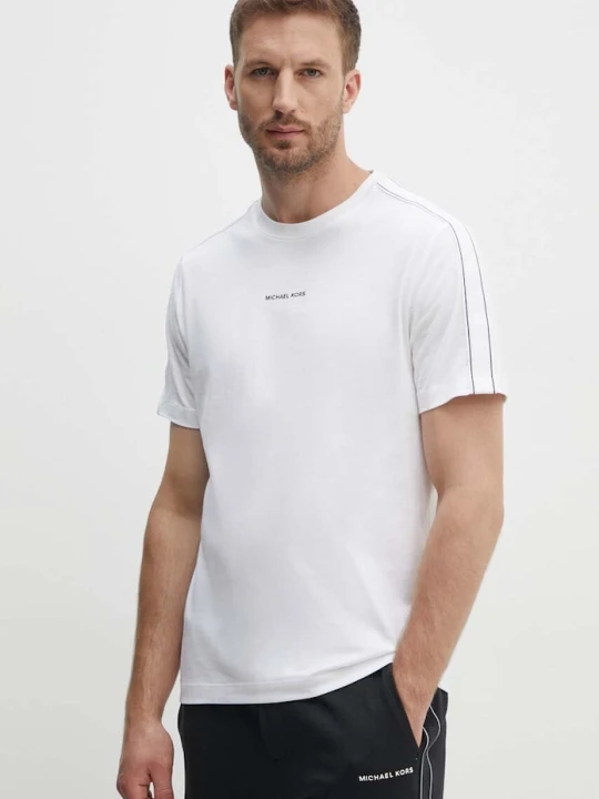 Zdjęcie produktu Michael Kors t-shirt bawełniany biały