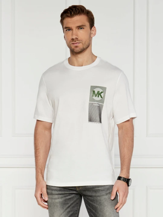 Zdjęcie produktu Michael Kors T-shirt BEACON TEE | Oversize fit biały