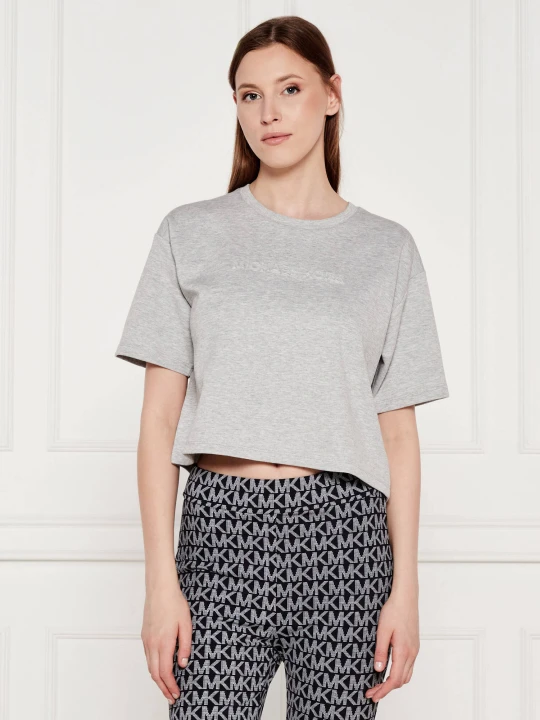 Zdjęcie produktu Michael Kors T-shirt | Cropped Fit szary