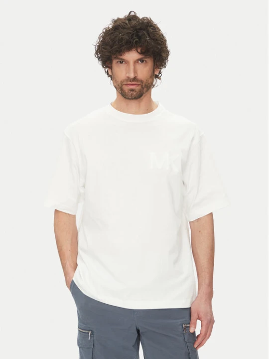 Zdjęcie produktu Michael Kors T-Shirt CS552HY1V2 Biały Regular Fit