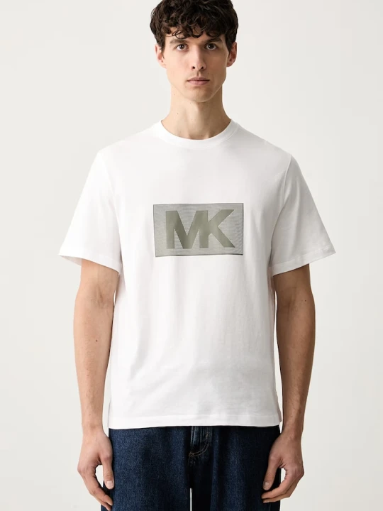Zdjęcie produktu Michael Kors T-shirt męski bawełniany biały