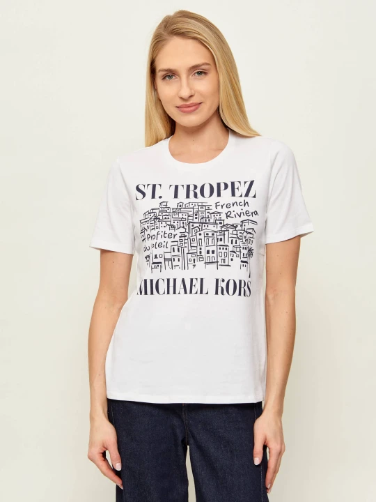 Zdjęcie produktu Michael Kors T-shirt | Regular Fit biały