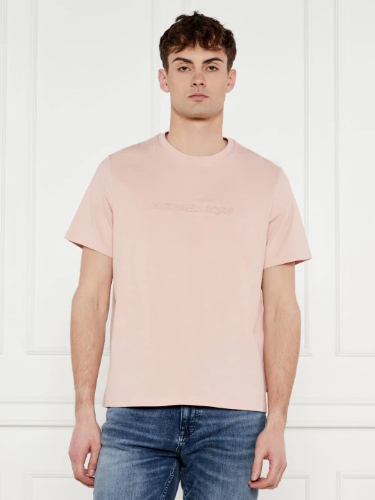 Zdjęcie produktu Michael Kors T-shirt | Regular Fit pudrowy róż