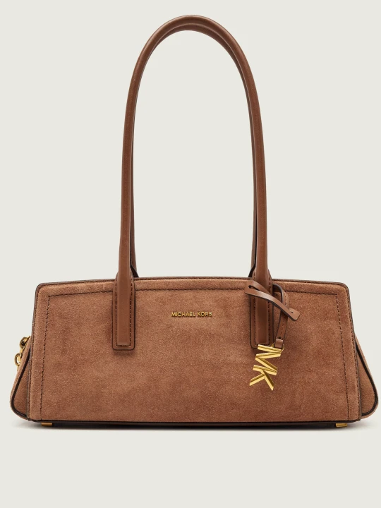 Zdjęcie produktu Michael Kors Torebka na ramię Laila | zamsz brązowy