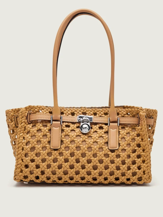 Zdjęcie produktu Michael Kors Torebka na ramię + saszetka Hamilton Moderne beżowy
