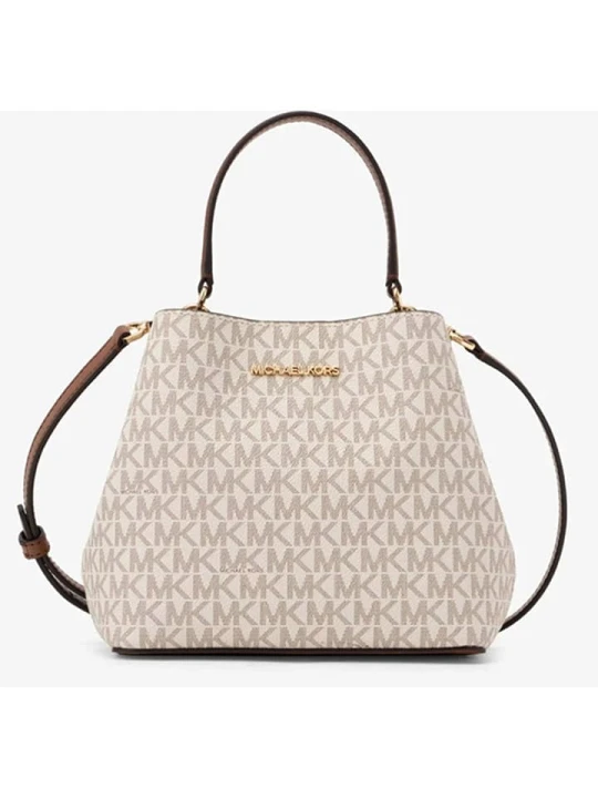 Zdjęcie produktu Michael Kors Torebka w kolorze kremowo-brązowym - 18 x 16 x 10 cm rozmiar: onesize