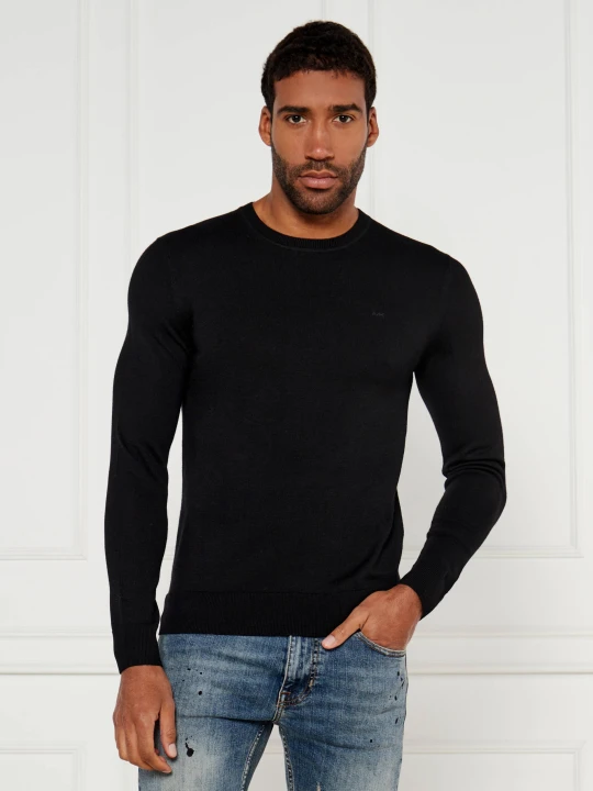 Zdjęcie produktu Michael Kors Wełniany sweter | Regular Fit czarny