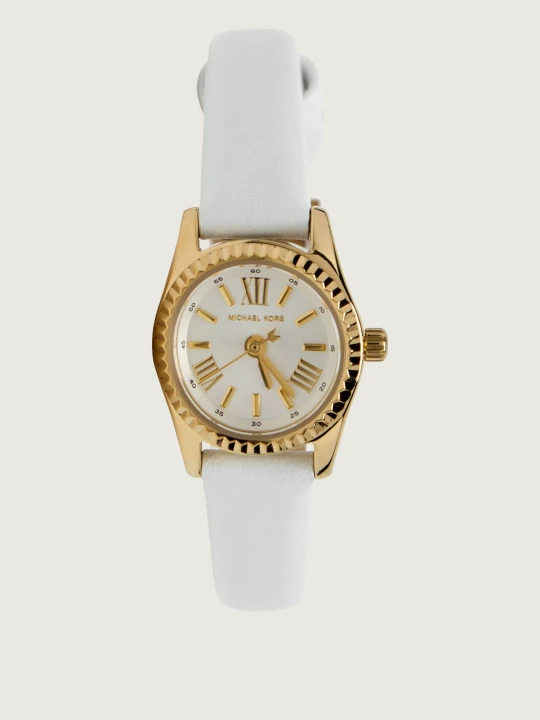 Zdjęcie produktu Michael Kors Zegarek Lexington Lady MK4900 | z dodatkiem skóry biały