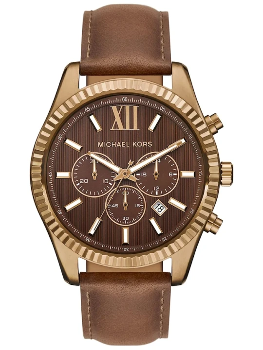 Zdjęcie produktu Michael Kors zegarek męski Lexington brązowy