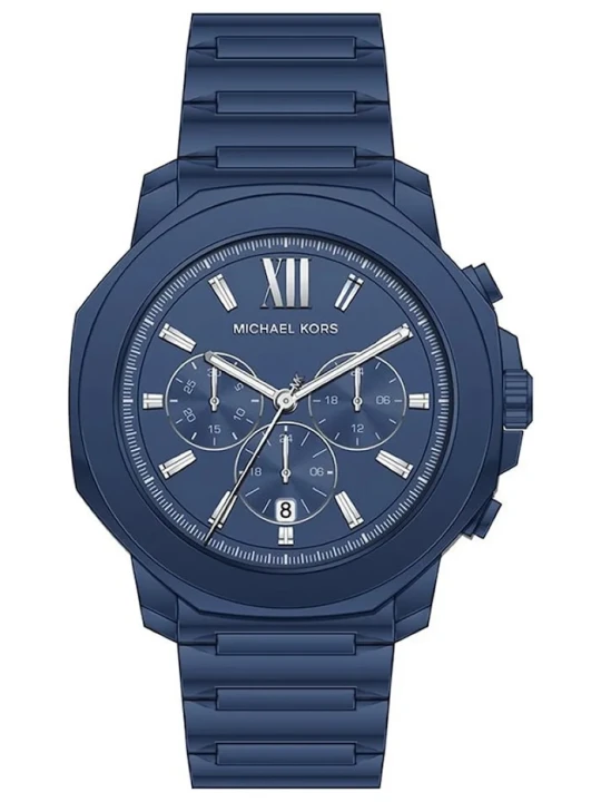Zdjęcie produktu Michael Kors zegarek męski Prescott granatowy