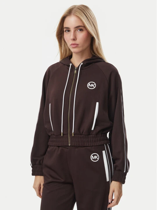 Zdjęcie produktu MICHAEL Michael Kors Bluza MR651X2K8N Brązowy ciemny Regular Fit