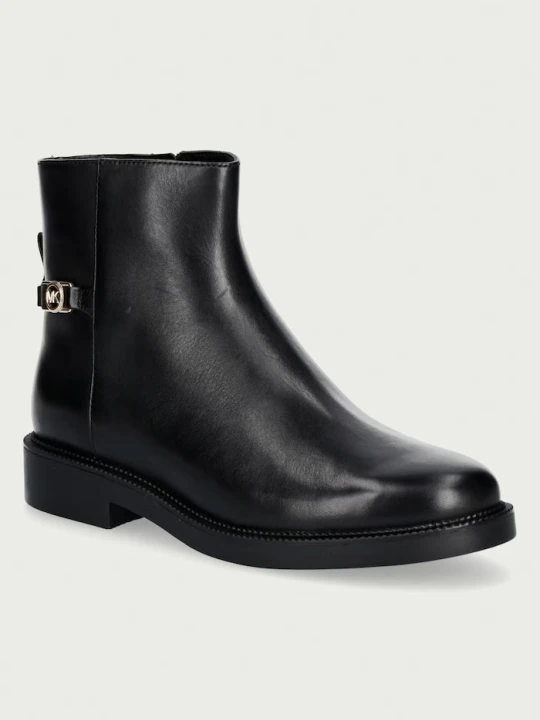 Zdjęcie produktu MICHAEL Michael Kors botki damskie skórzane Mandy Bootie czarny